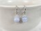 Blue Lace Agate Drop Earrings in Sterling Silver product 1